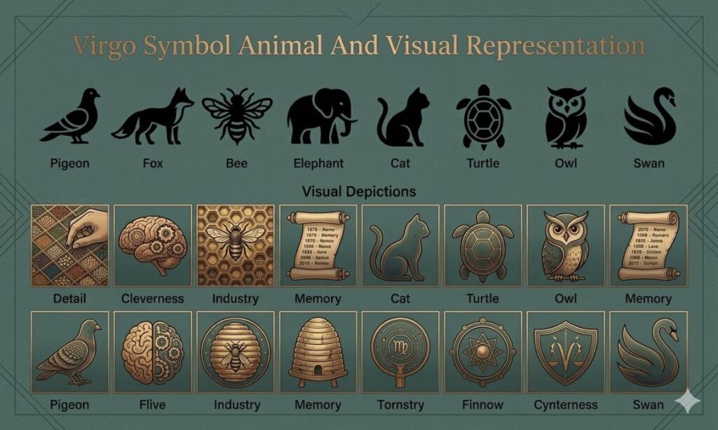 Virgo Symbol Animal And Visual Representation