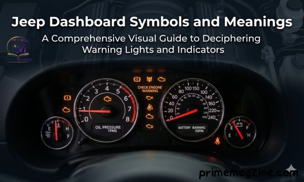 Jeep Dashboard Symbols and Meanings The Ultimate Warning Light Guide Every Driver Must KnowI 