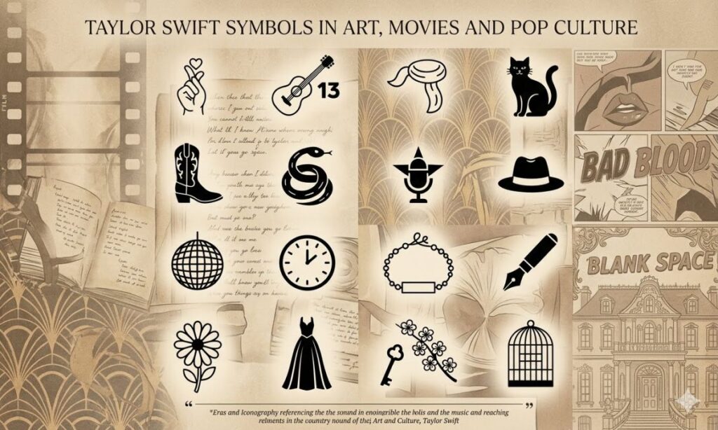 Taylor Swift Symbols in Art, Movies and Pop Culture