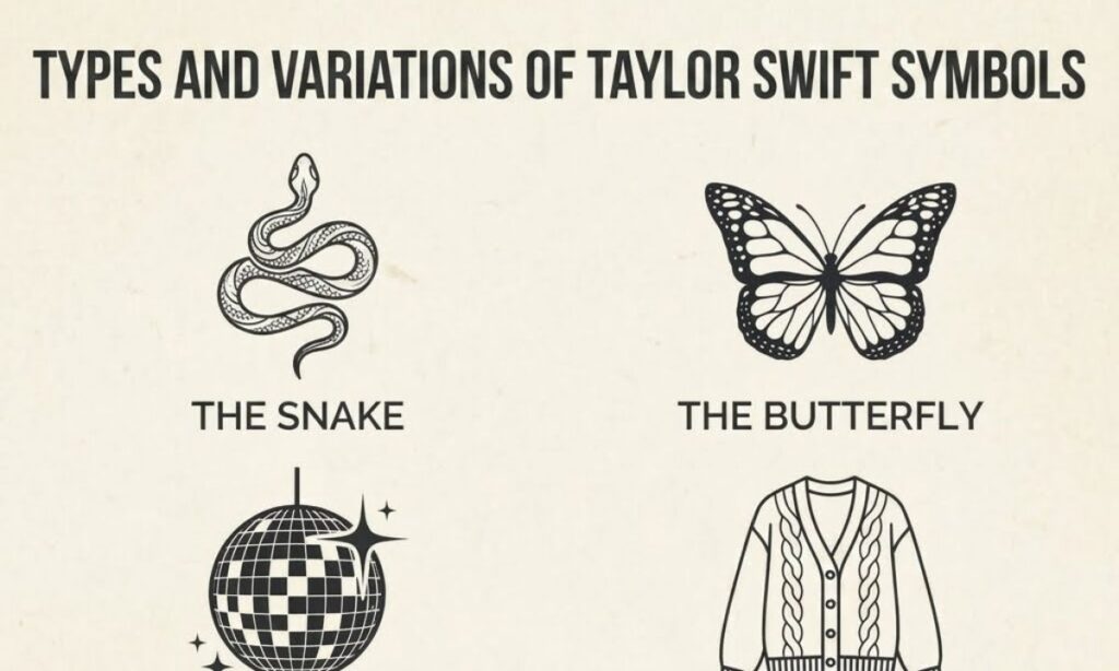 Types and Variations of Taylor Swift Symbols