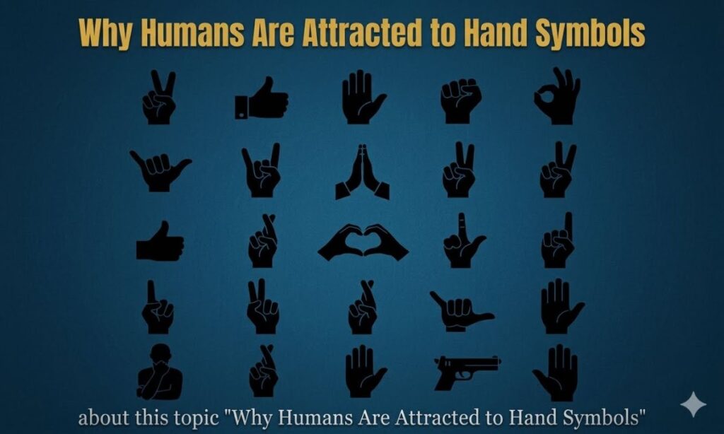 Why Humans Are Attracted to Hand Symbols