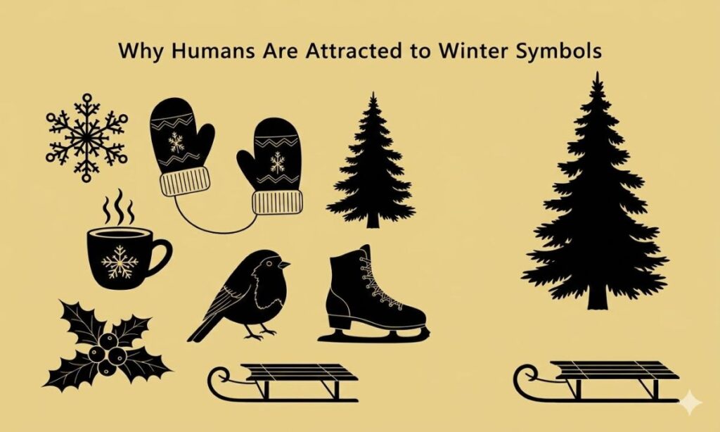 Why Humans Are Attracted to Winter Symbols